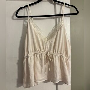 American Eagle Cream Tank Top